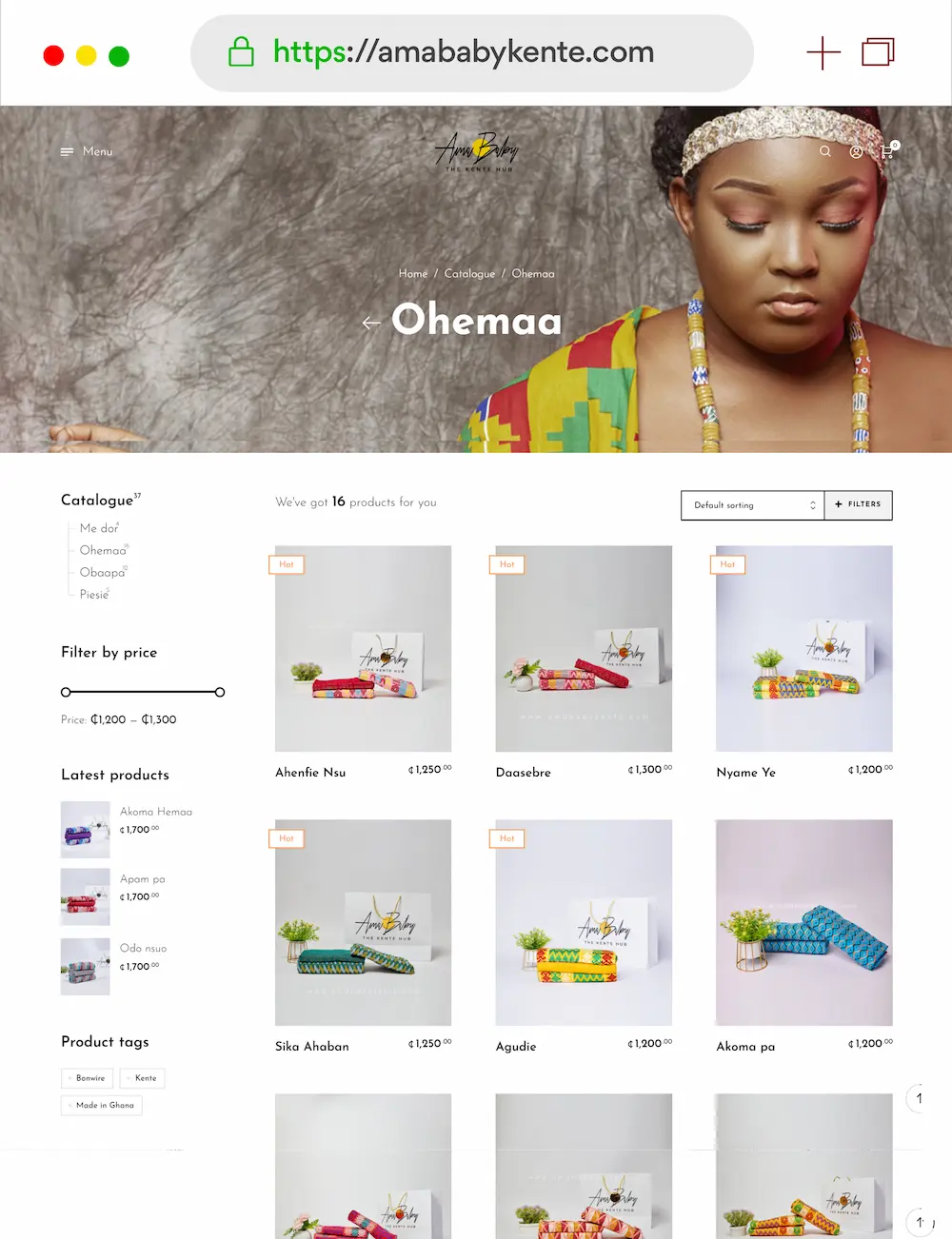 Ama Baby Kente 2 - Obvi8 Ama Baby Kente 2