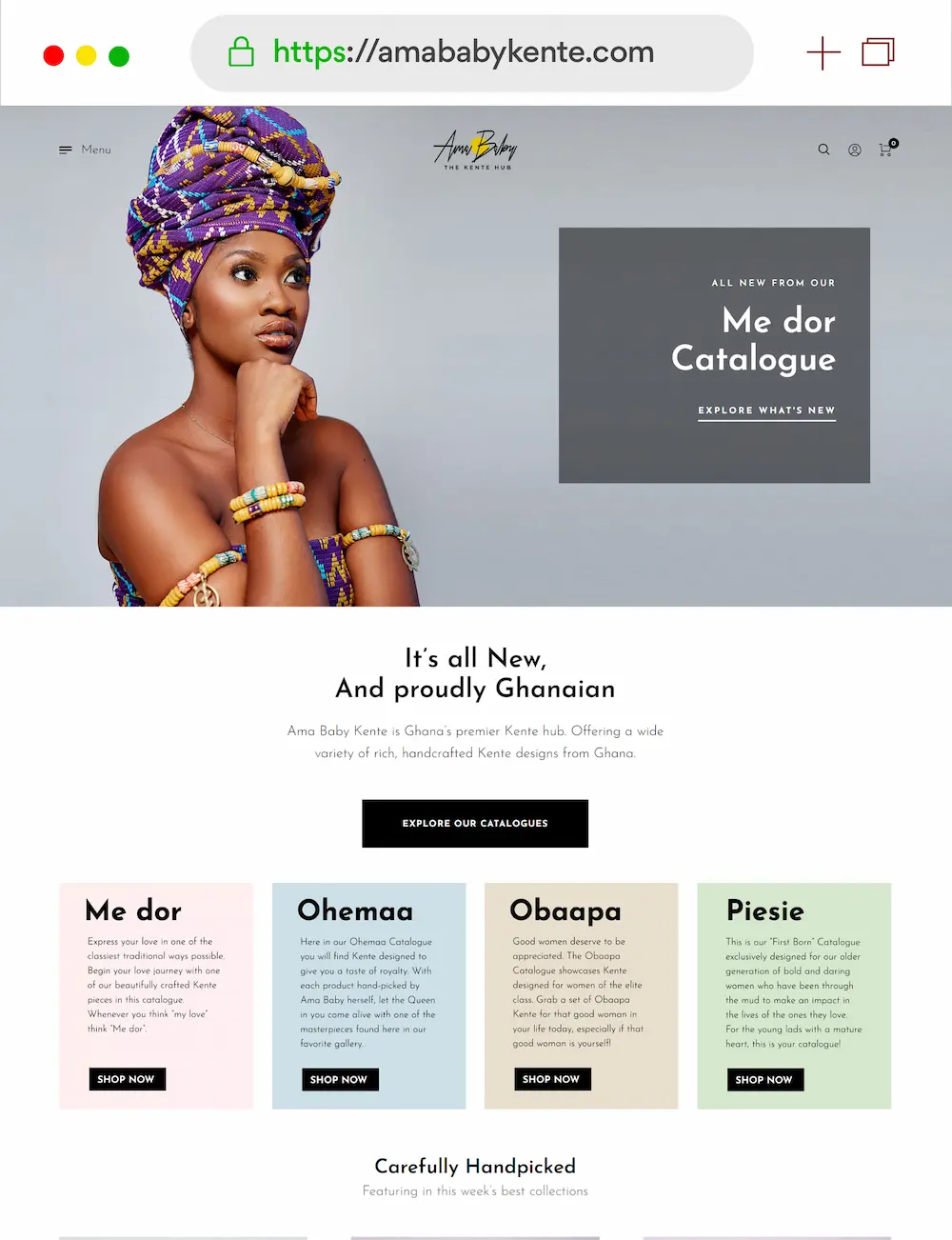 Ama Baby Kente - Obvi8 Ama Baby Kente