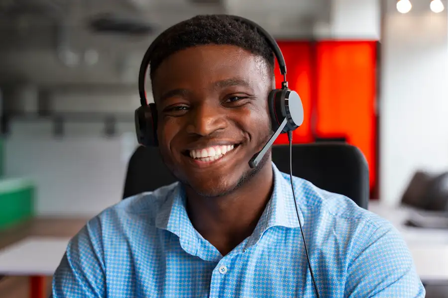 customer service person