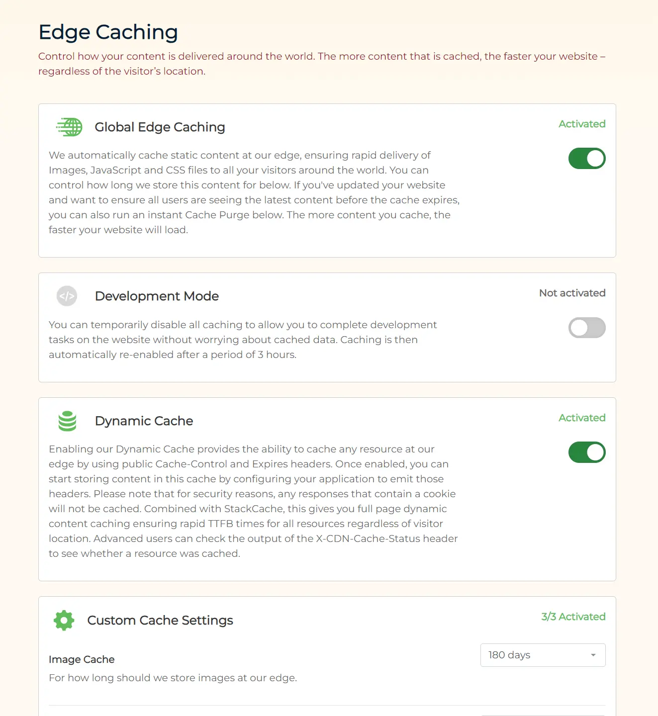 Obvi8CDN Edge Caching